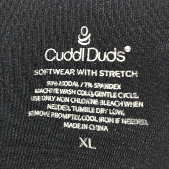 Women's Cuddl Duds® Stretch Long Sleeeve XL - Picture 2 of 4